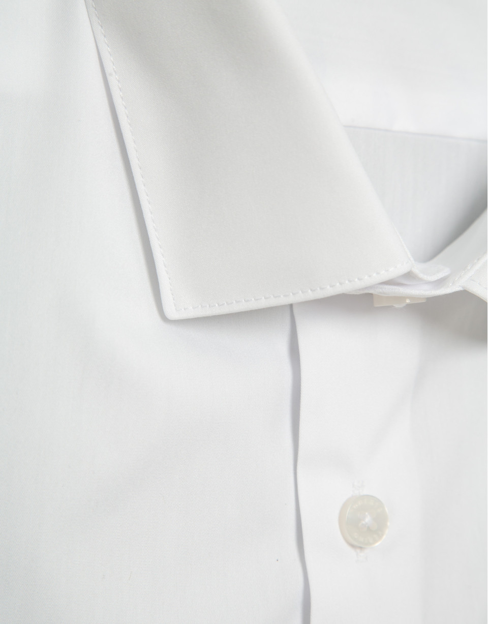 Plain white dress shirt - Man - SS2025 | Roberto Verino