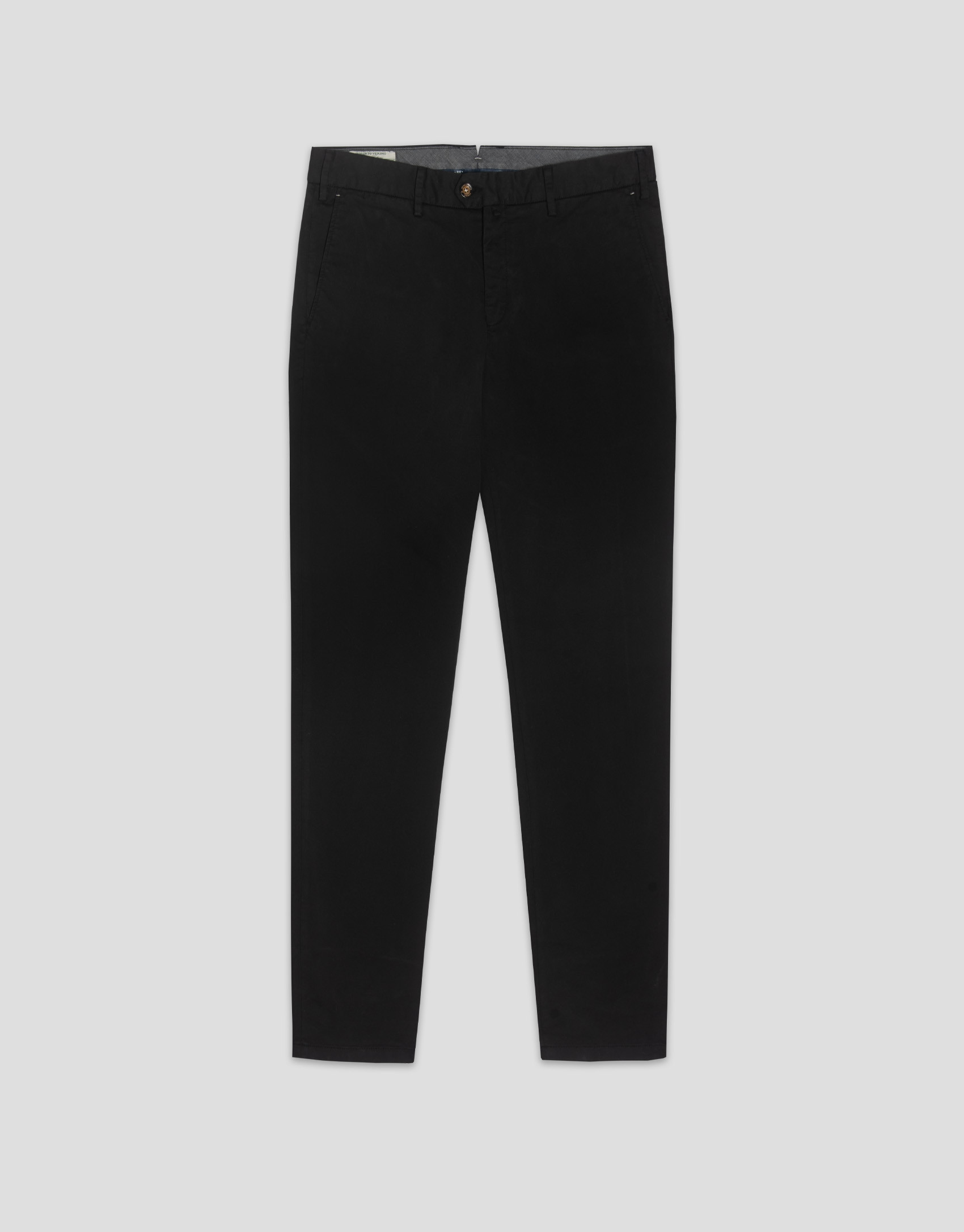 Black dyed chino trousers - Man - SS2025 | Roberto Verino
