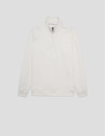 Raw half-zip sweatshirt with logo - Man | Roberto Verino