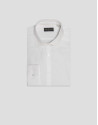 Camisa vestir regular sarga blanca - OI2024 | Roberto Verino