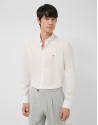 Regular fit optical white Oxford shirt - Man | Roberto Verino