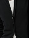 Plain black zipped jacket - Man - SS2025 | Roberto Verino