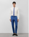 Camisa vestir regular sarga blanca - OI2024 | Roberto Verino