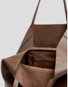 Bolso shopper Megan Midi piel cuero - Mujer | Roberto Verino