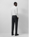 Traje half canvas slim fit liso gris oscuro | Roberto Verino