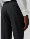 Traje half canvas slim fit liso gris oscuro | Roberto Verino
