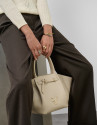 Bolso de mano Ares Maxi piel crudo - Mujer | Roberto Verino