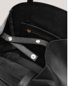 Bolso shopper Megan Midi piel negra - Mujer | Roberto Verino