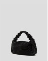 Bolso de mano Ariana Cristal Mesh negro - Mujer | Roberto Verino