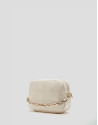 Bolso bandolera Bazin Beige - Mujer - OI2024 | Roberto Verino