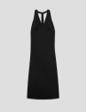 Vestido escote halter crepé negro - Mujer | Roberto Verino