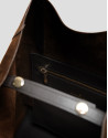 Bolso shopper Megan ante marrón - Mujer | Roberto Verino