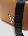 Thais camel leather shoulder bag - Gift Guide | Roberto Verino