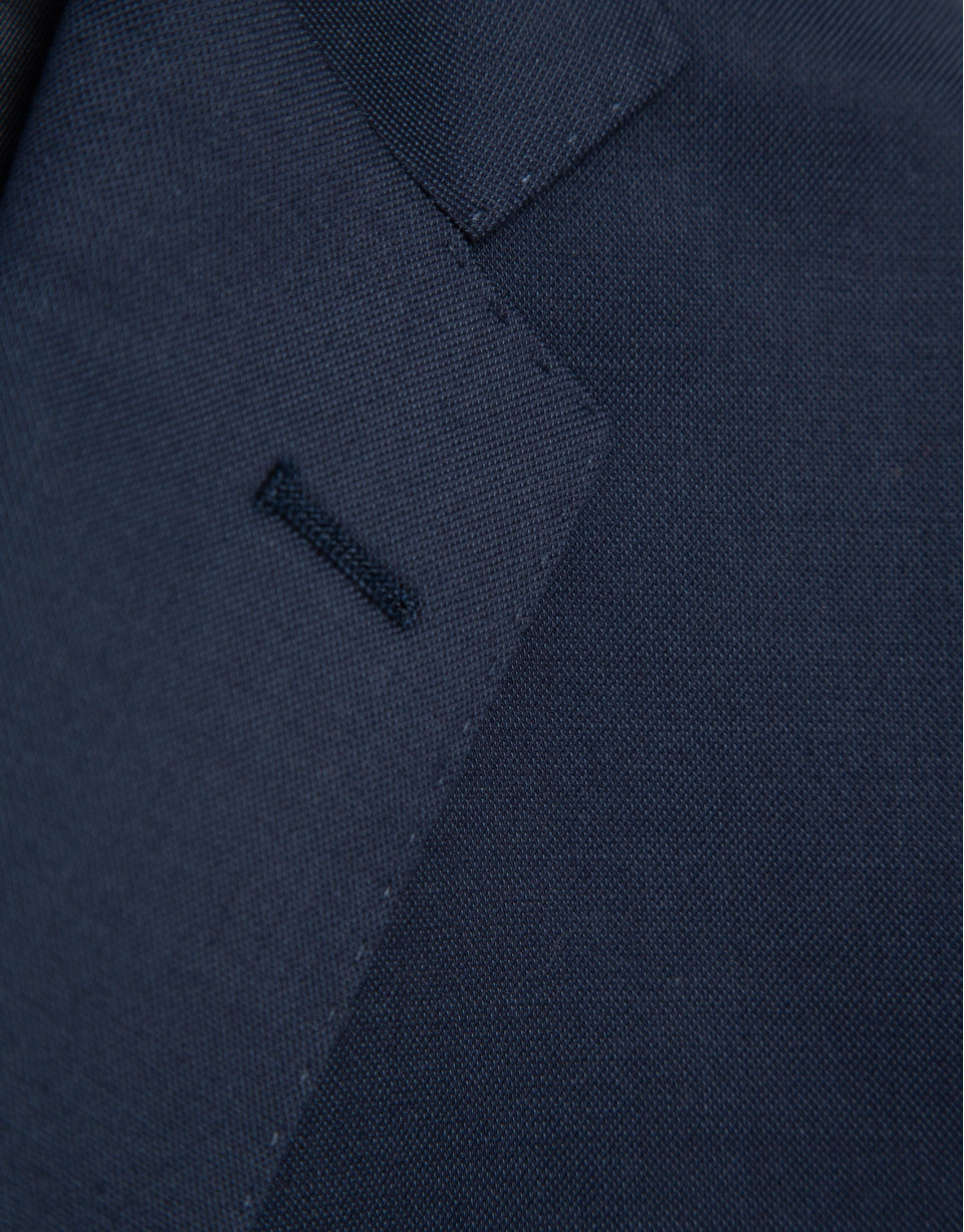 Traje half canvas regular fit azul oscuro | Roberto Verino