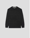 Dark grey wool/cashmere sweater - Man - AW2025 | Roberto Verino