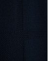 Navy wool sweater with pattern on the front | Roberto Verino