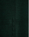 Dark green wool sweater with pattern on the ... | Roberto Verino