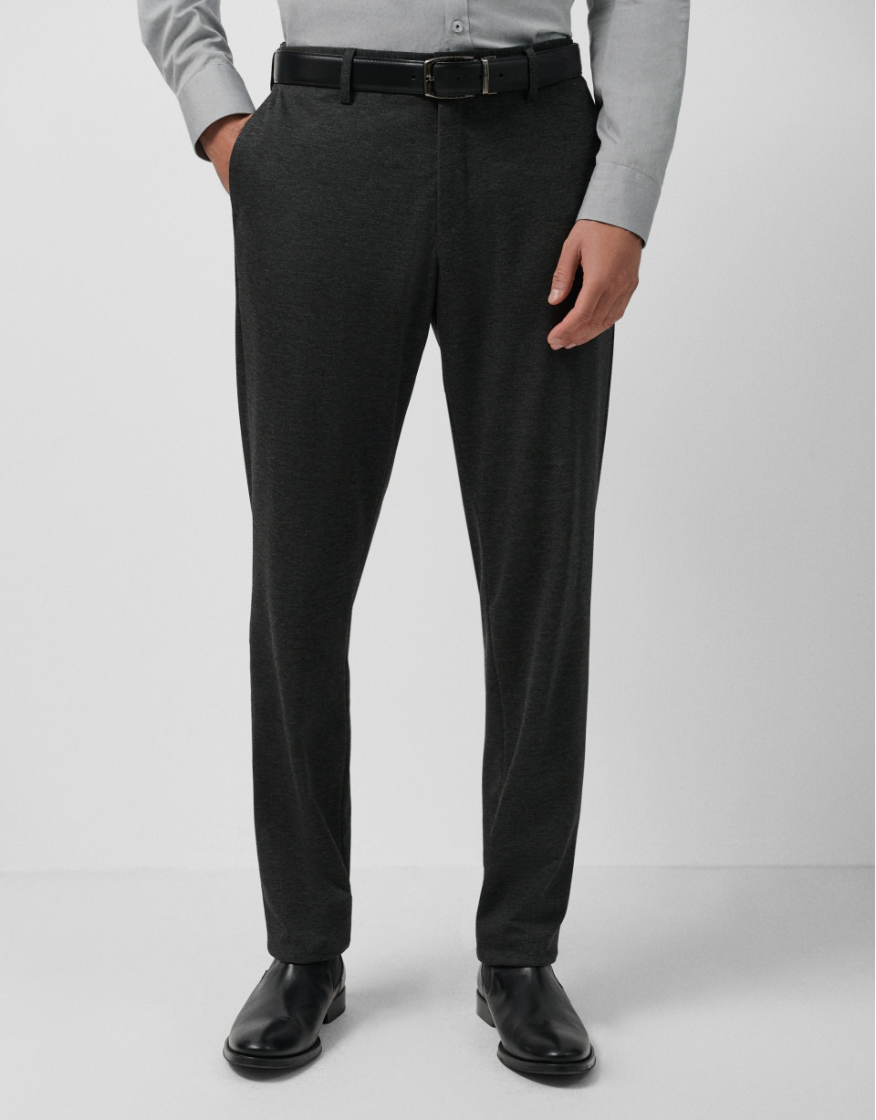 Dark grey Roma knit separate trousers - Man | Roberto Verino