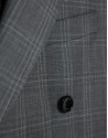 Half canvas virgin wool suit in grey tones | Roberto Verino