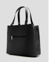 Hobo Violet M handbag in black nylon - Woman | Roberto Verino