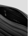 Bolso bandolera Violeta nailon negro - Mujer | Roberto Verino