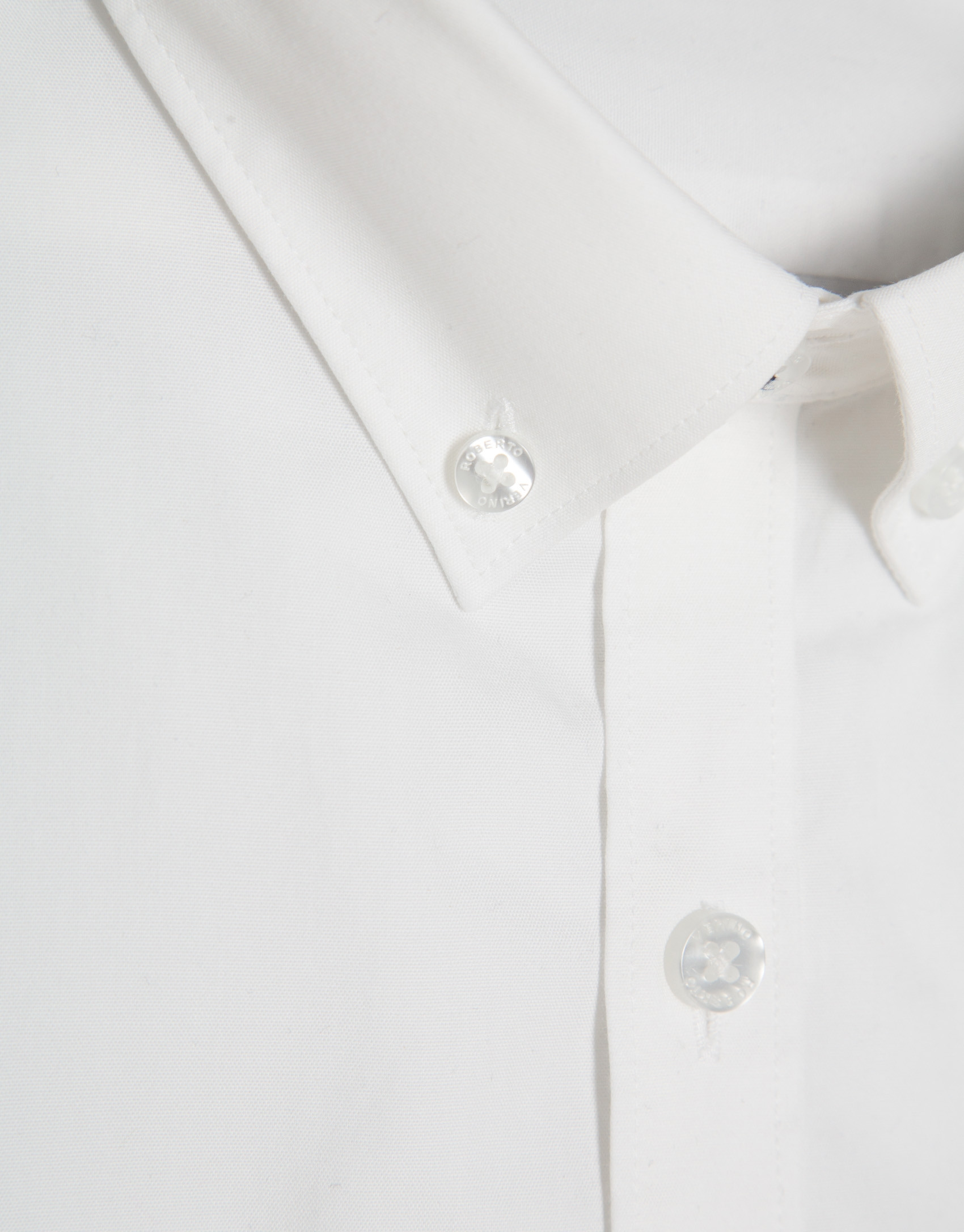 Camisa sport regular oxford blanco óptico | Roberto Verino