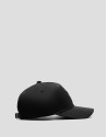 Visera nailon negra con logo en relieve - Mujer | Roberto Verino