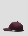 Visera nailon burdeos con logo en relieve | Roberto Verino