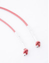Red rope belt