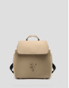 Violeta backpack in beige nylon - Gift Guide | Roberto Verino