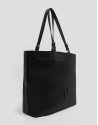 Violeta black nylon shopper bag - Woman | Roberto Verino