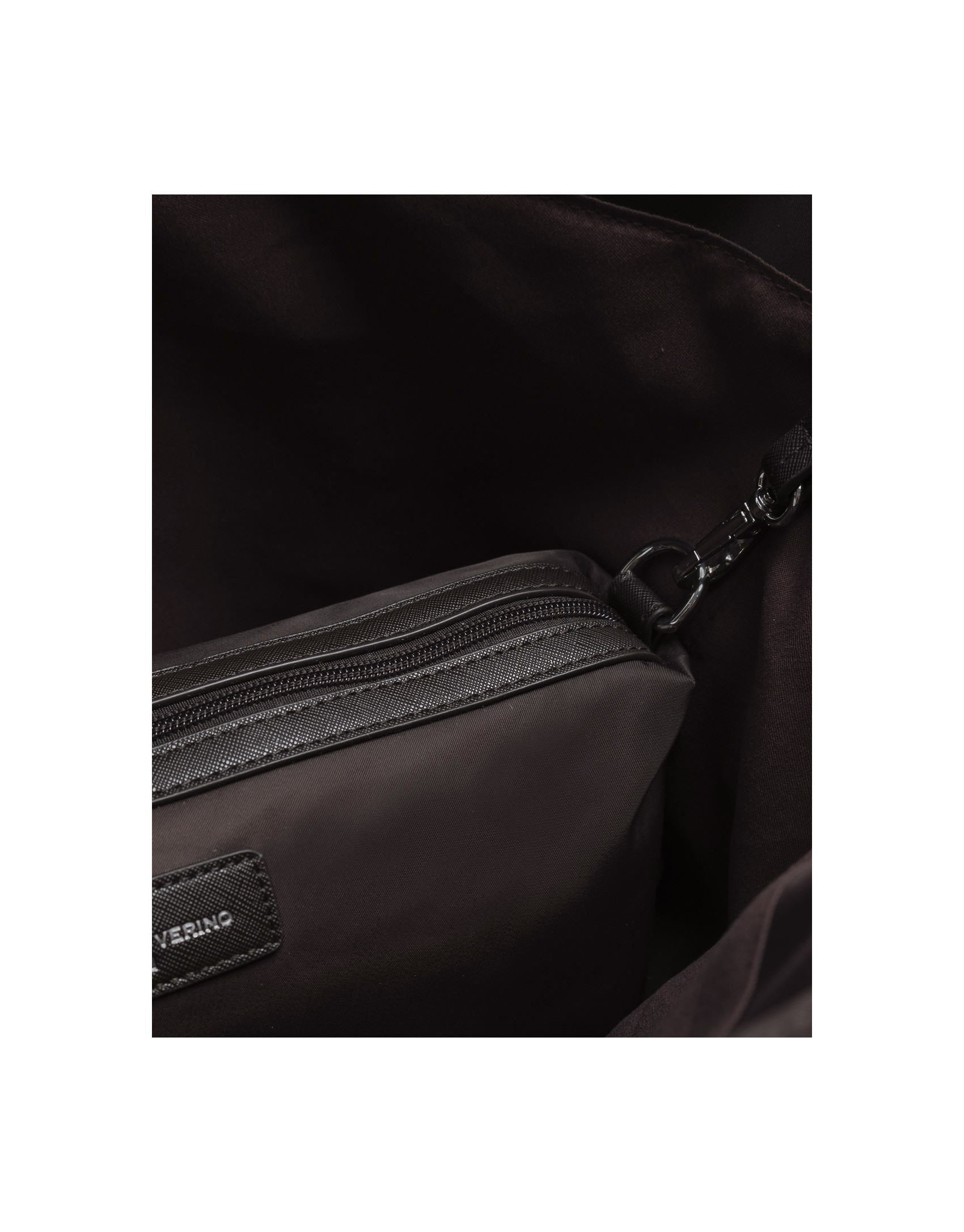 Bolso shopper Violeta nailon marrón - Mujer | Roberto Verino