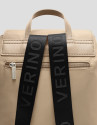 Violeta backpack in beige nylon - Gift Guide | Roberto Verino