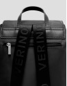 Mochila Violeta nailon negro - Mujer - PV2026 | Roberto Verino