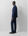 Traje half canvas slim fit cuadro a tono marino | Roberto Verino