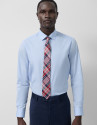 Camisa vestir lisa celeste - Hombre - PV2025 | Roberto Verino