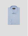 Camisa vestir lisa celeste - Hombre - PV2025 | Roberto Verino