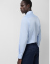 Light blue plain dress shirt - Man - SS2025 | Roberto Verino