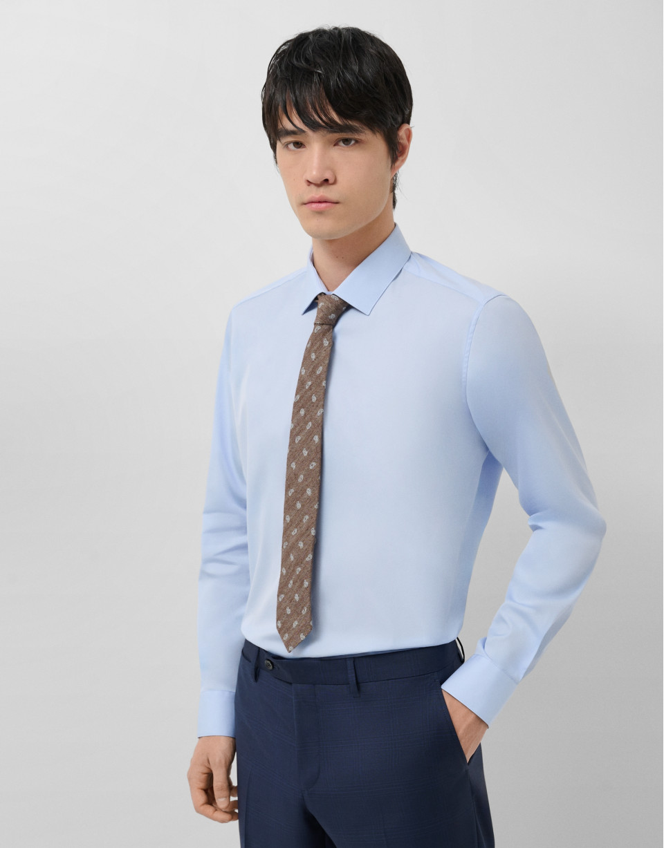 Camisa vestir celeste - Hombre - PV2025 | Roberto Verino