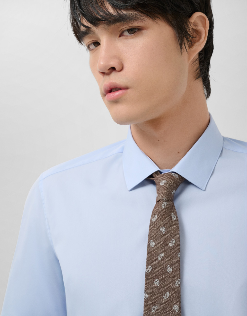 Light blue dress shirt - Man - SS2025 | Roberto Verino