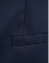 Navy dark blue wool waistcoat - Man - SS2026 | Roberto Verino