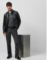 Dark gray dress pants - Man - AW2025 | Roberto Verino
