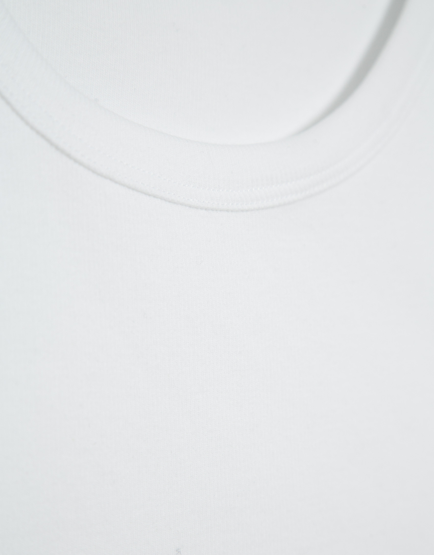 Camiseta tirantes rib blanco - Hombre - PV2026 | Roberto Verino