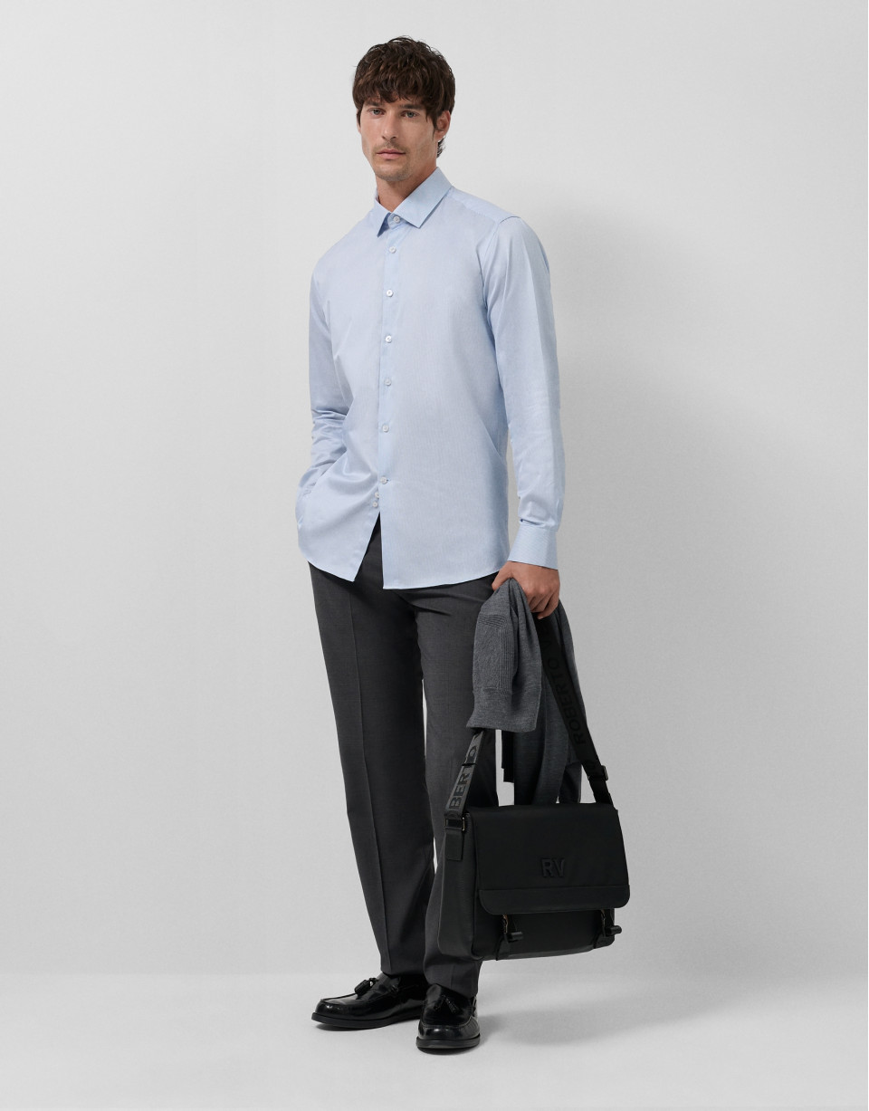 Pantalón vestir gris oscuro - Hombre - OI2025 | Roberto Verino