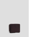 Brown nylon purple coin purse - Gift Guide | Roberto Verino