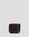 Brown nylon purple coin purse - Gift Guide | Roberto Verino