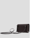 Brown nylon shoulder bag - Gift Guide - AW2025 | Roberto Verino