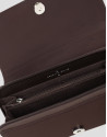 Brown nylon shoulder bag - Gift Guide - AW2025 | Roberto Verino