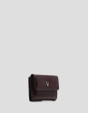 Cartera Margot Mini piel craquelada burdeos | Roberto Verino
