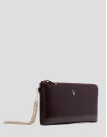 Cartera con cadena Margot en piel craquelada ... | Roberto Verino